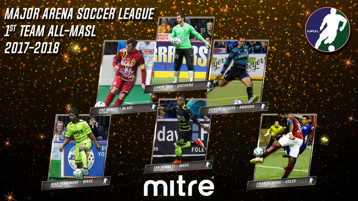 MASL Announces 1st Team All-MASL Awards - Harrisburg Heat